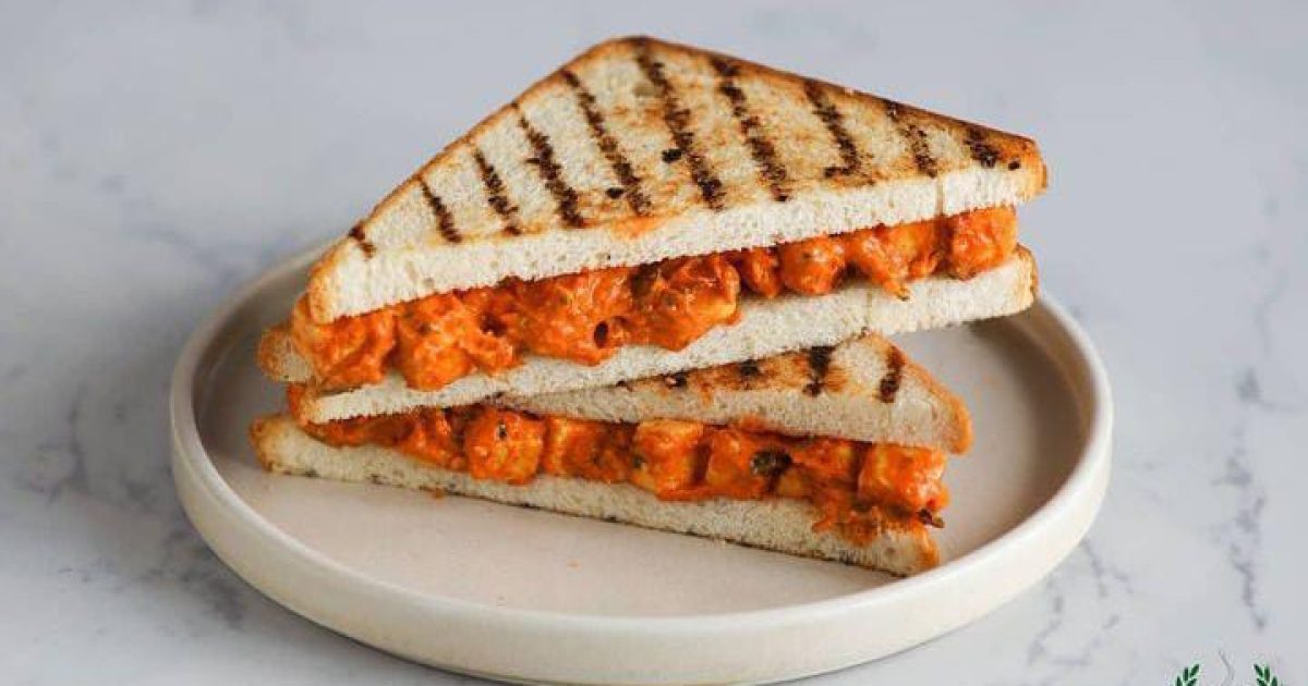 Paneer tikka sandwich