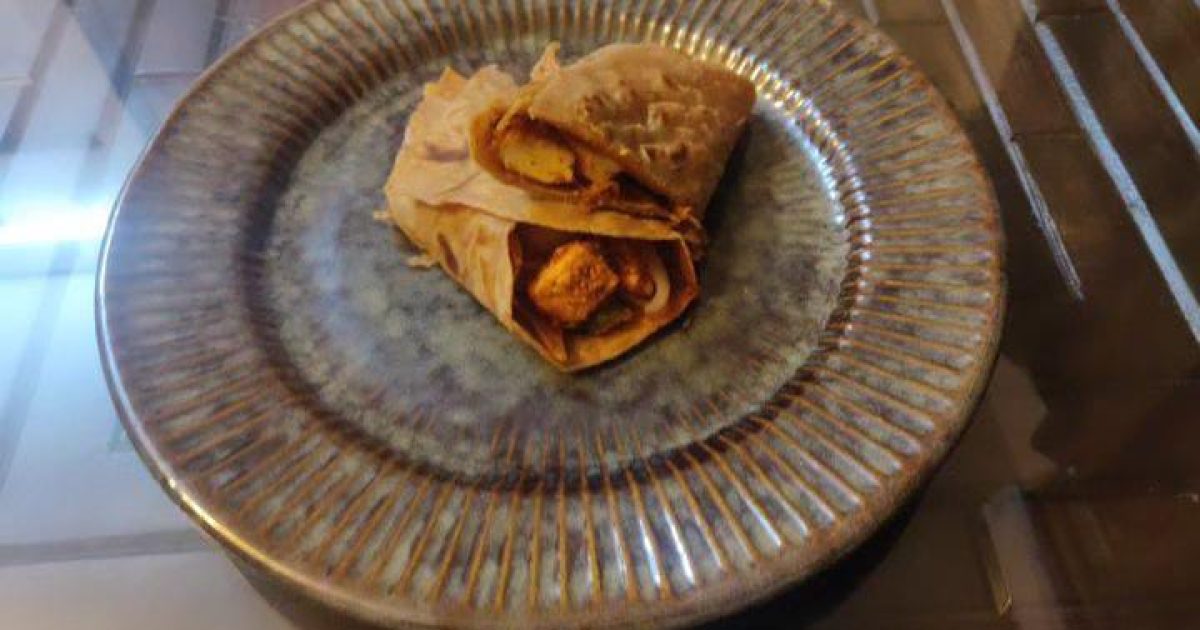 kathi roll paneer recipe